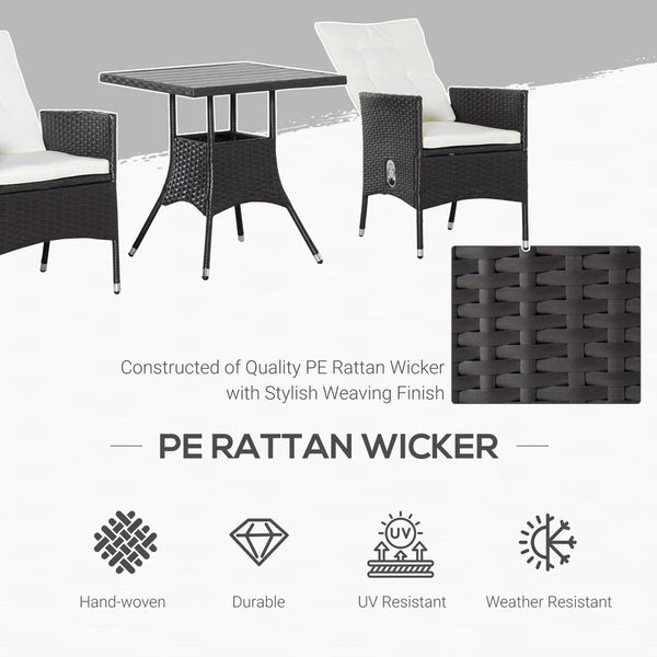 3 Piece Patio Bistro Set